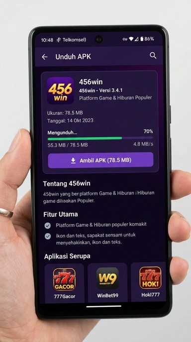 Unduh dan Instal APK 456win untuk Android