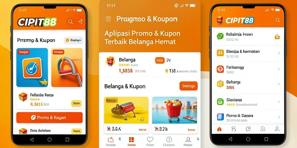 Tampilan antarmuka aplikasi CIPIT88 yang ramah pengguna dan fungsional.